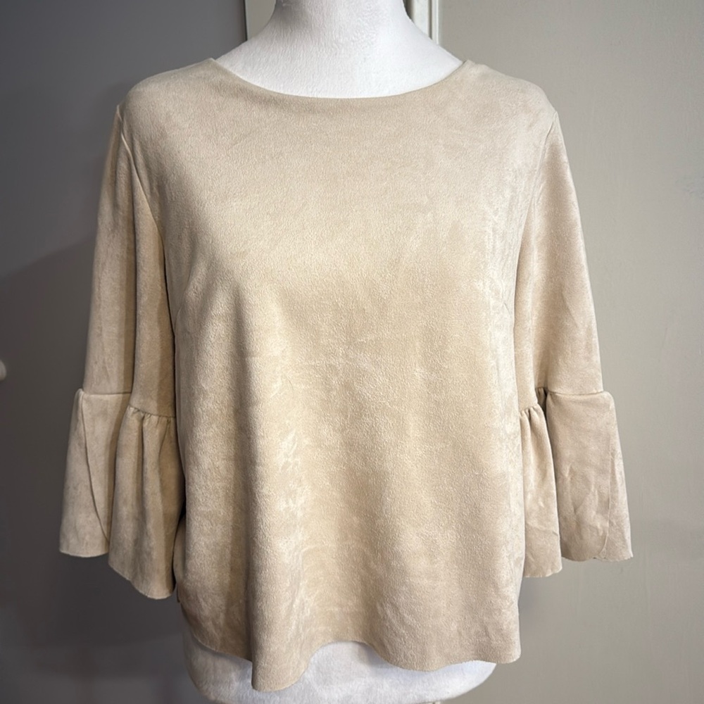 Altar’d State Faux Suede shirt